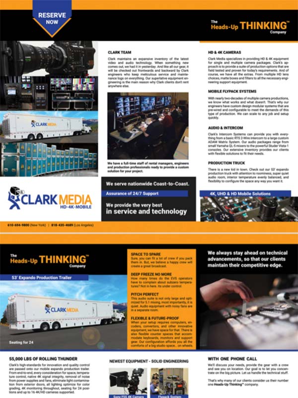 Clark Media Company Brochure